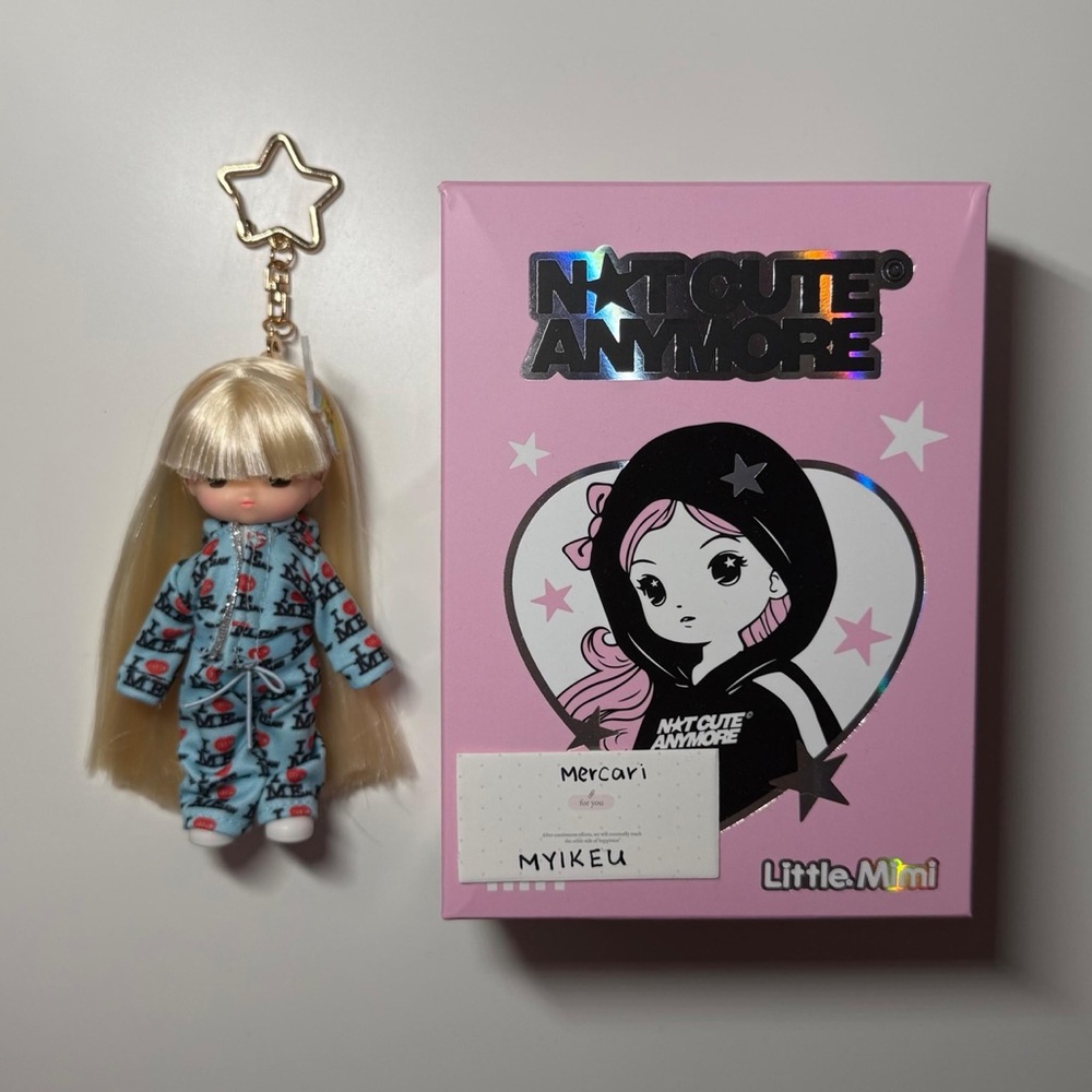 Little Mimi Doll with Blonde Hair and Blue Outfit